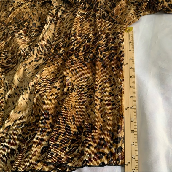 Enfocus Studio Cardigan Animal Print Blouse Women’s 18 NWT 3/4 Length Sleeves - Picture 11 of 12